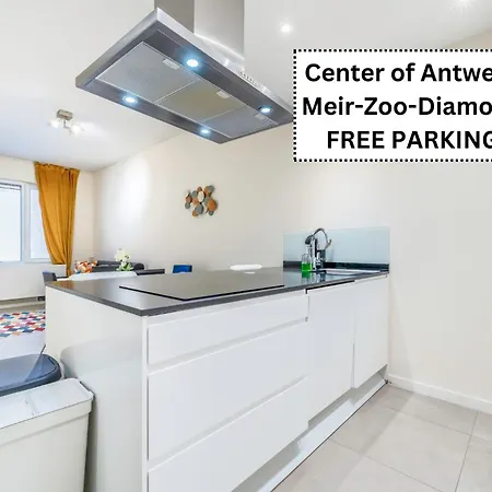 Center Of Antwerp - Free Parking Apartamento Exterior foto
