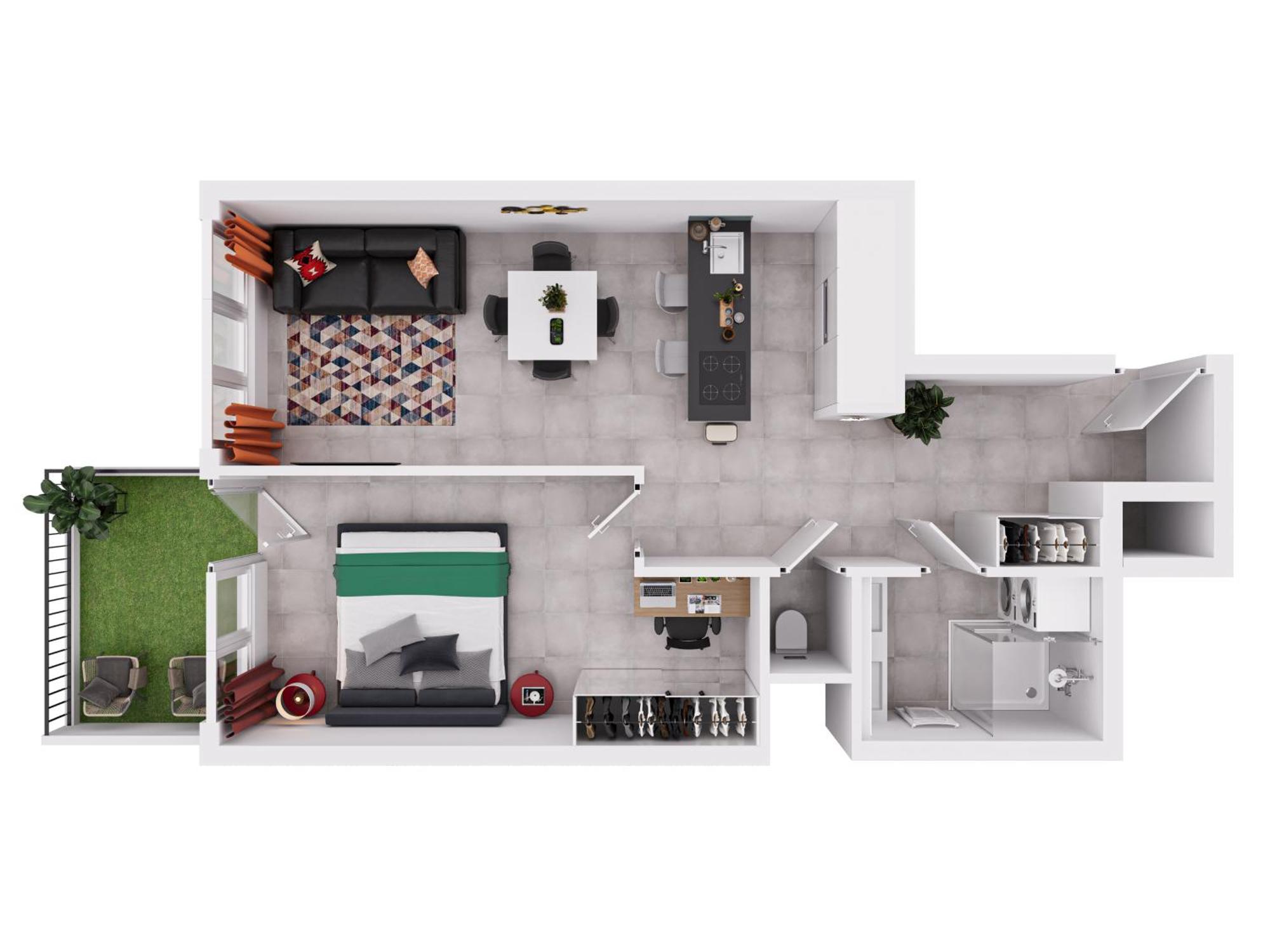 Center Of - Free Parking Apartment *
